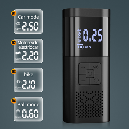AirPro 120W Portable Car Inflator