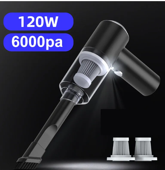 PowerClean Wireless Car Vacuum